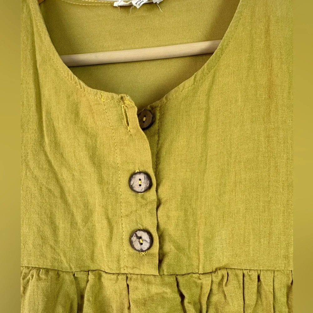 Roolee Olive Green Midi Dress - Picture 4 of 8